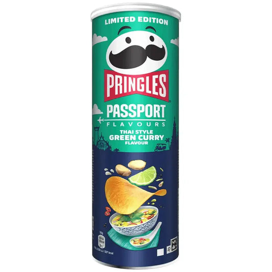 Pringles Curry Vert Thailandais - Snack & Chill