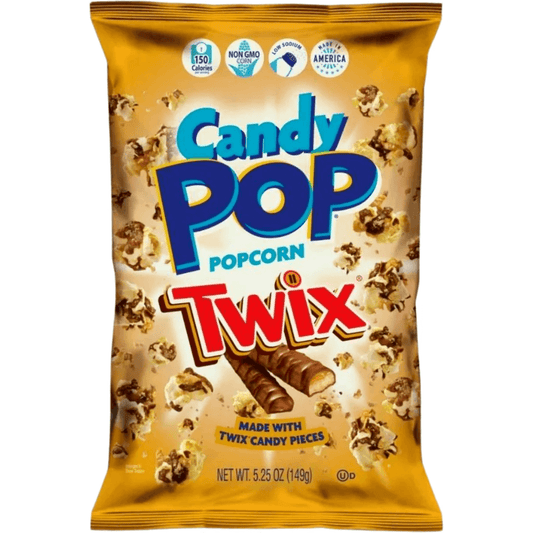 Candy Pop Popcorn Twix Snack & Chill