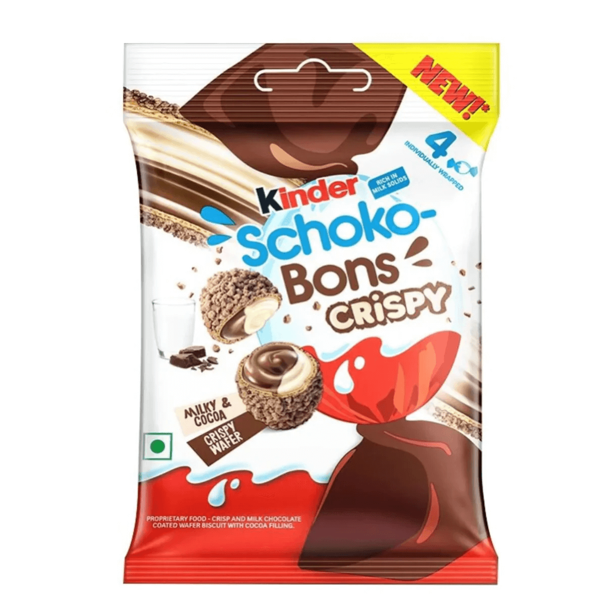 Kinder Schoko Bons Crispy Snack & Chill