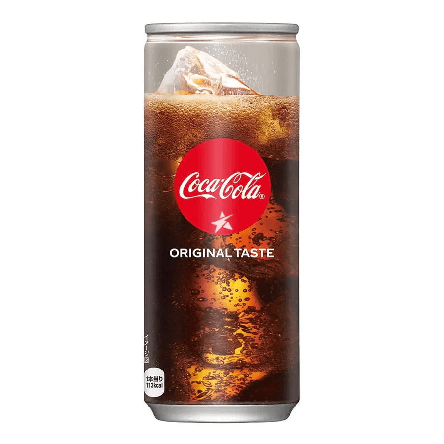 Coca Cola Japan Slim Can Original Snack & Chill