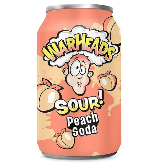 Warheads Sour Peach Soda Snack & Chill