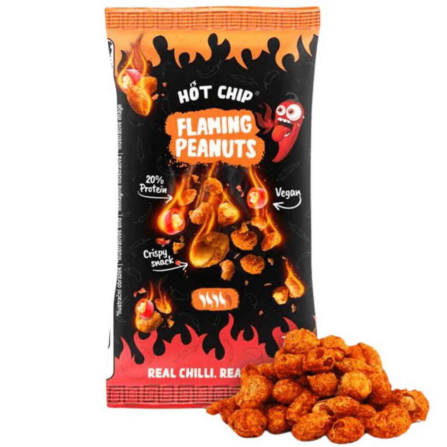 Hot Chip Peanuts Flaming Snack & Chill